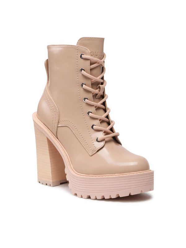 Guess Guess Боти Kalissa FL7KLS LEA10 Бежов