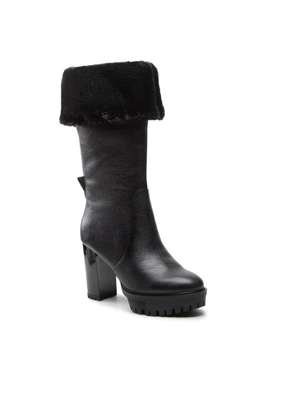 Guess Guess Ботуши Timoty FL8TMT LEA11 Черен