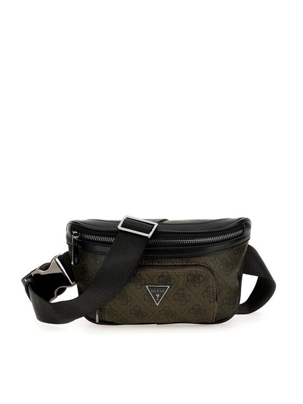 Guess Guess Чанта за кръст Vezzola Smart Mini Bags HMEVZL P3231 Каки