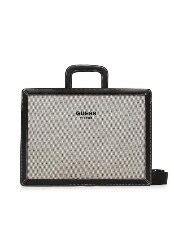 Guess Guess Чанта за лаптоп New Wanderluxe HMNEWW P3238 Черен