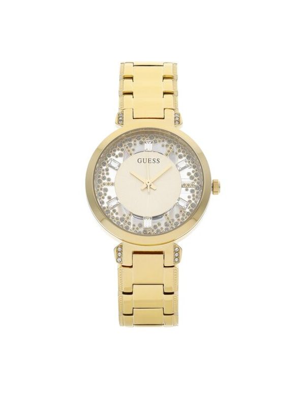 Guess Guess Часовник Crystal GW0470L2 Златист