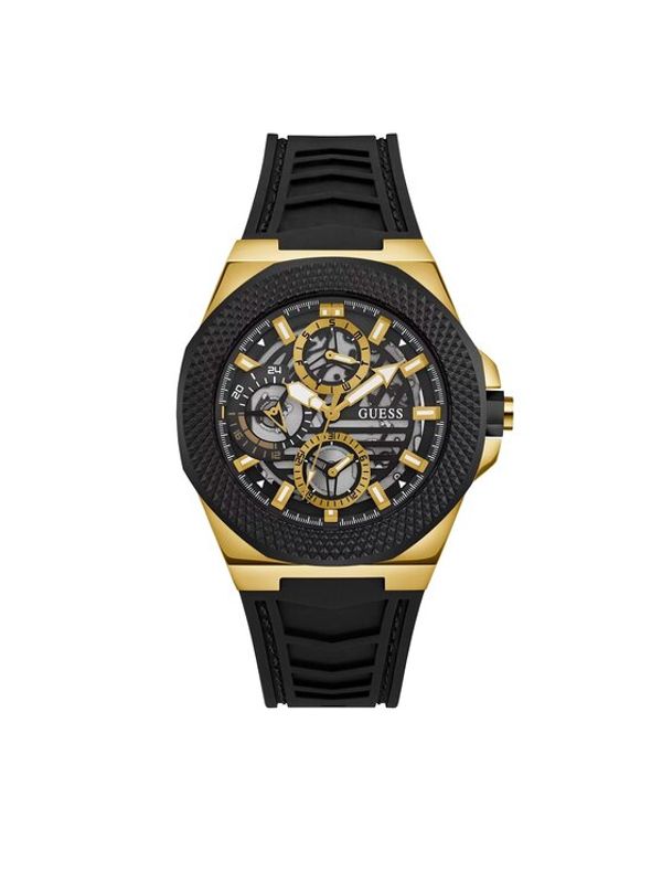 Guess Guess Часовник Front-Runner GW0577G2 Черен