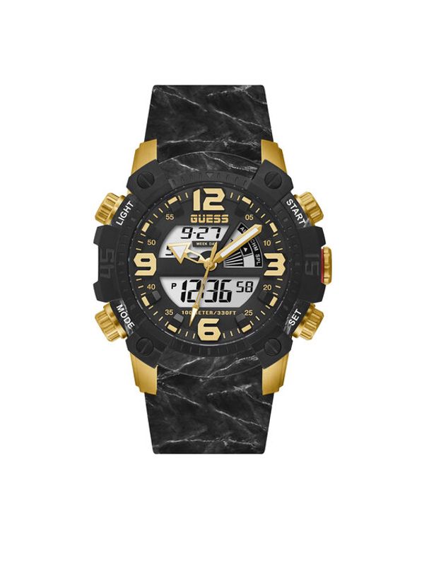Guess Guess Часовник GW0421G2 Черен
