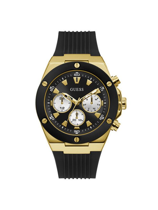 Guess Guess Часовник Poseidon GW0057G1 Черен