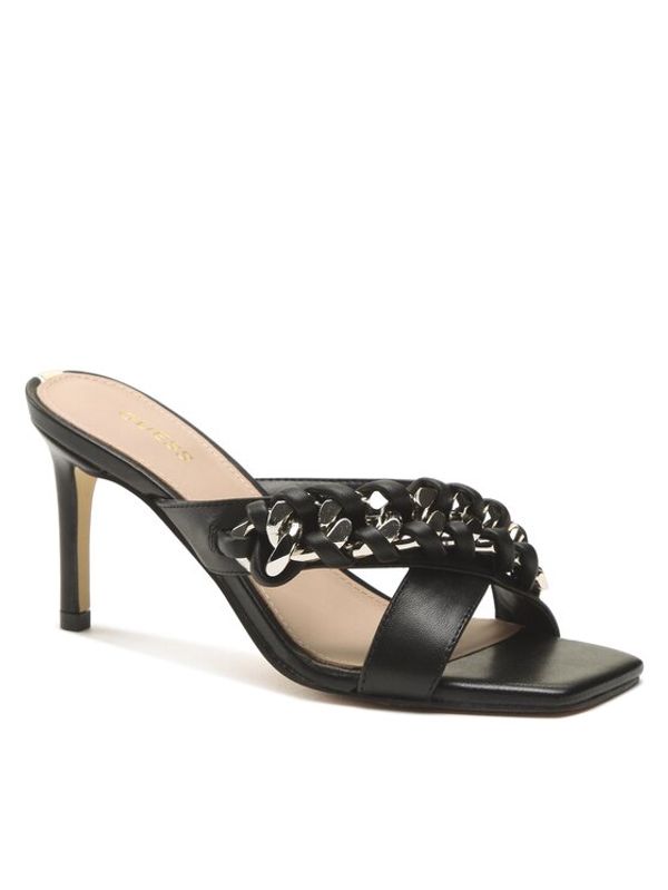 Guess Guess Чехли Valaly FL6VLY LEA03 Черен