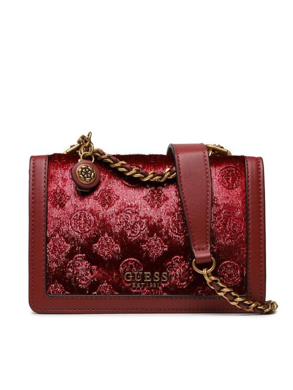 Guess Guess Дамска чанта Abey HWEM85 58190 Бордо