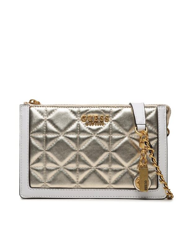 Guess Guess Дамска чанта Abey (QM) Mini Bags HWQM85 58730 Златист