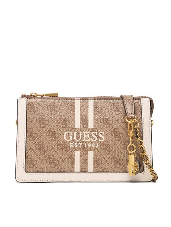 Guess Guess Дамска чанта Abey (SS) Mini Bags HWSS85 58730 Бежов