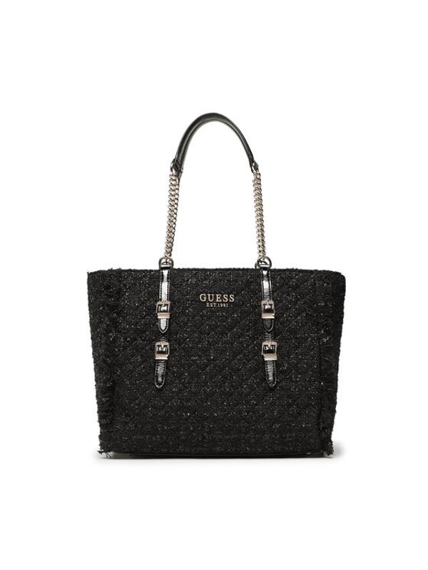 Guess Guess Дамска чанта Adam (BT) HWBT86 94230 Черен