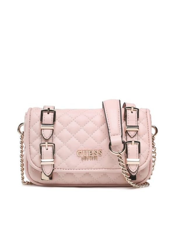Guess Guess Дамска чанта Adam (QG) Mini Bags HWQG86 94780 Розов