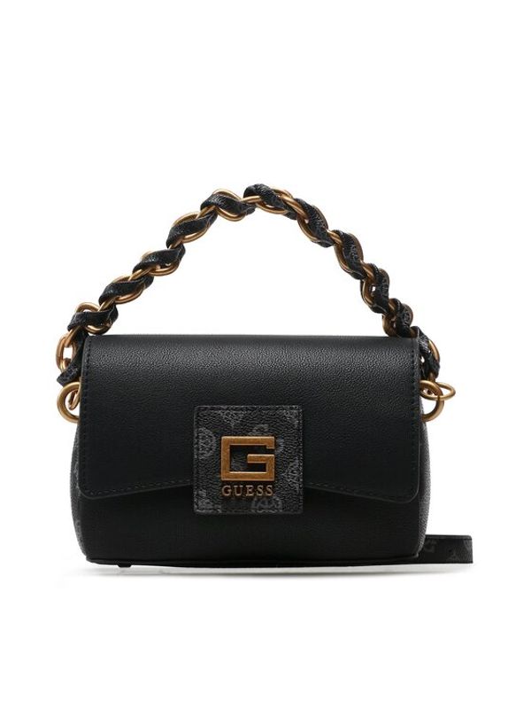 Guess Guess Дамска чанта Alva (VL) Mini Bags HWVL86 76780 Черен