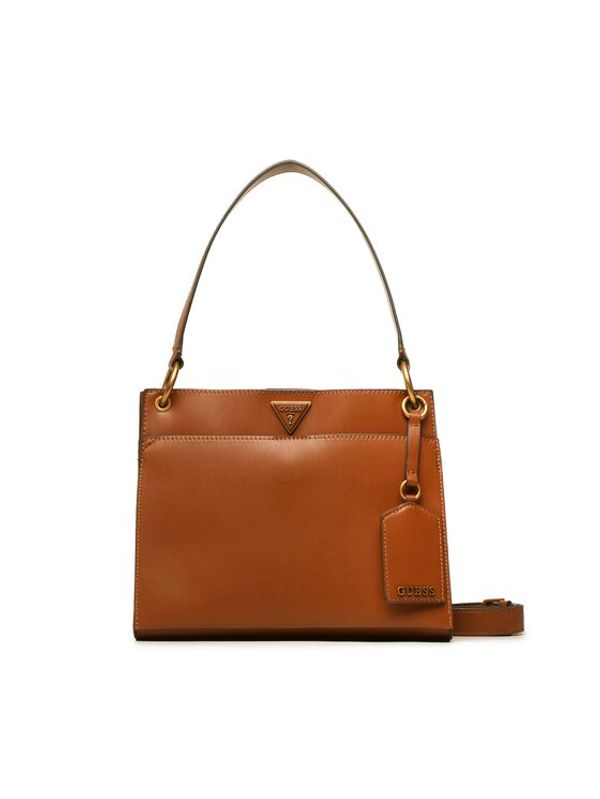 Guess Guess Дамска чанта Basilea (VB) HWVB87 41060 Кафяв