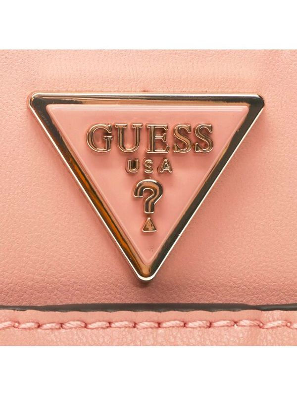 Guess Guess Дамска чанта Basilea (VG) HWVG87 41060 Розов