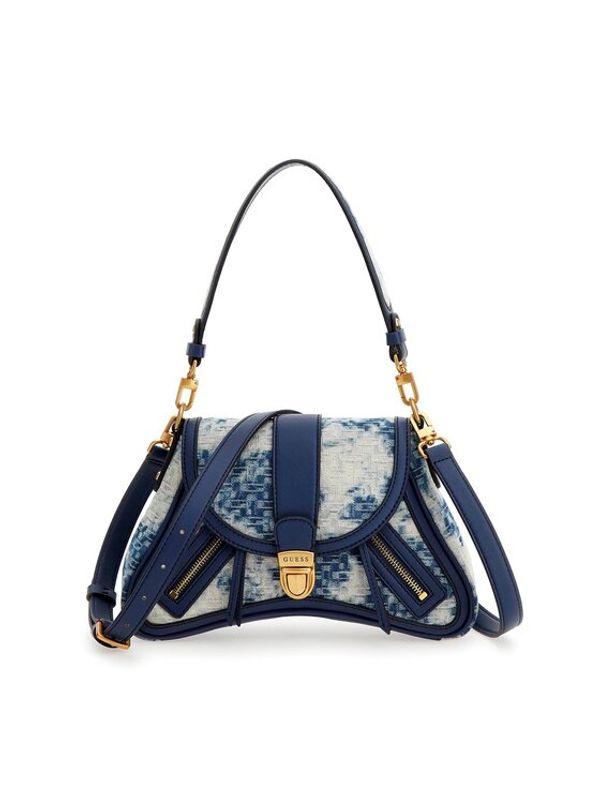 Guess Guess Дамска чанта Belle Vintage (DA) HWDA89 66190 Тъмносин