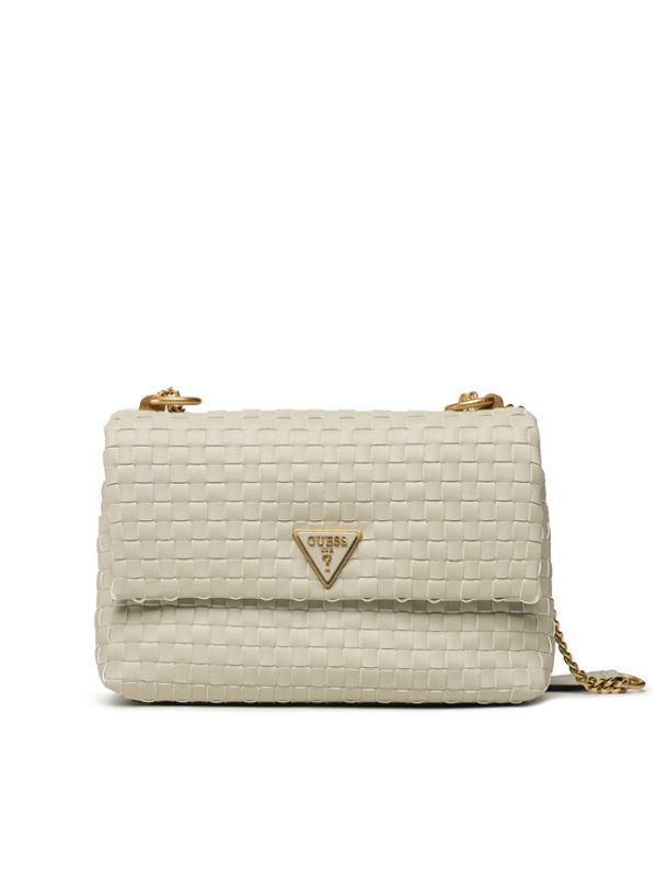 Guess Guess Дамска чанта Convertible Crossbody Flap HWWA87 74210 Екрю