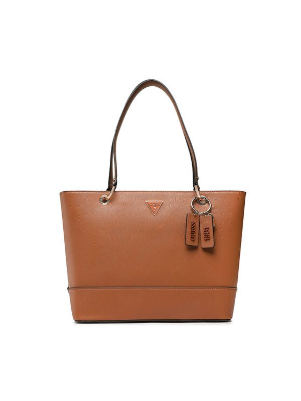 Guess Guess Дамска чанта Eco Alexie (Evg) HWEVG8 73723 Кафяв