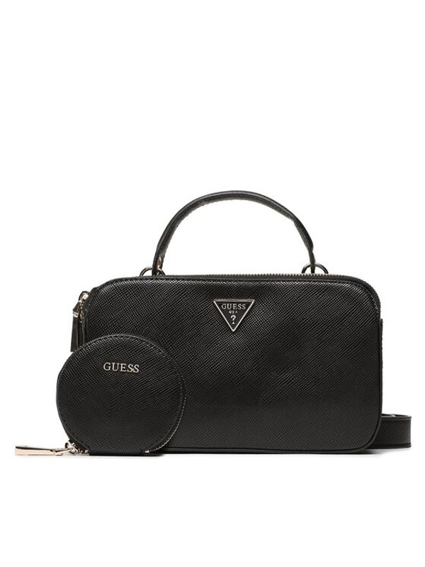 Guess Guess Дамска чанта Eco Alexie (Evg) Mini Bags HWEVG8 73772 Черен