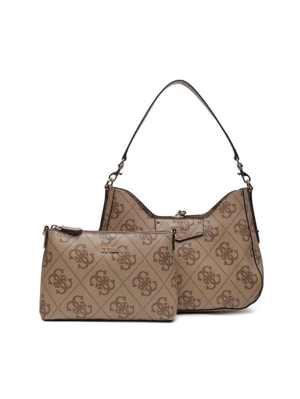 Guess Guess Дамска чанта Eco Brenton (EBO) HWEBO8 39002 Бежов