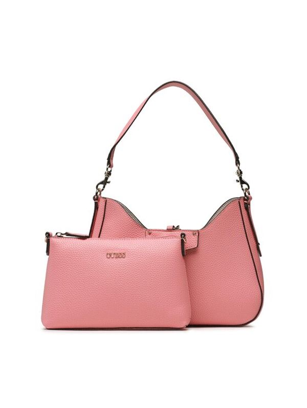 Guess Guess Дамска чанта Eco Brenton (EVG) HWEVG8 39002 Розов