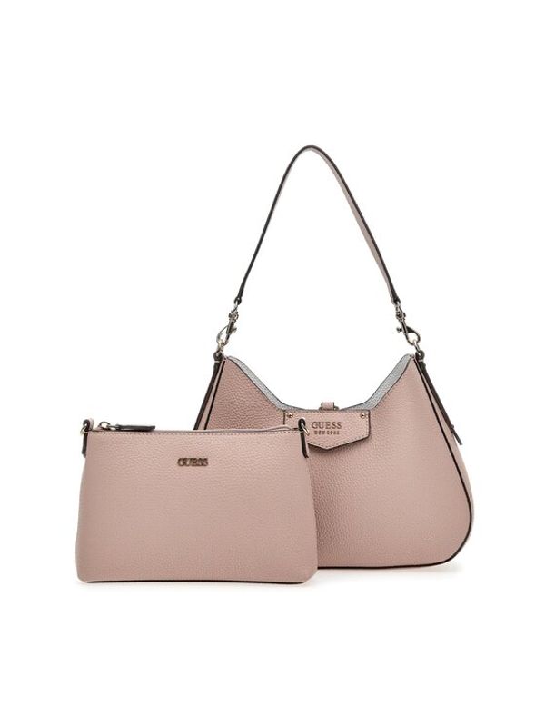 Guess Guess Дамска чанта Eco Brenton (EVG) HWEVG8 39002 Розов