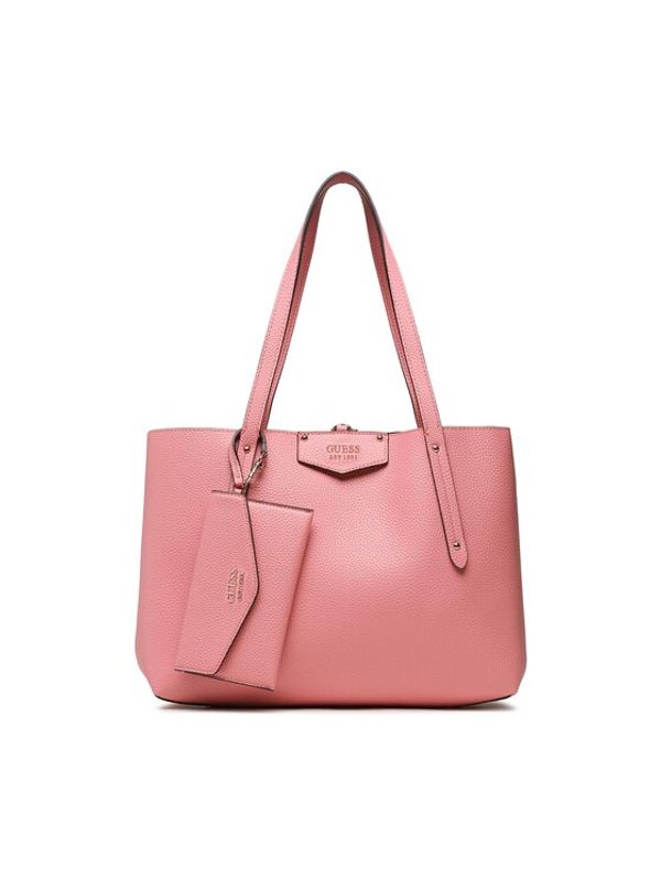Guess Guess Дамска чанта Eco Brenton HWEVG8 39023 Розов