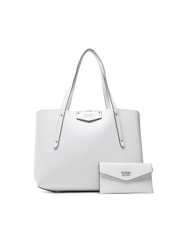 Guess Guess Дамска чанта Eco Brenton Tote HWEVG8 39023 Бял