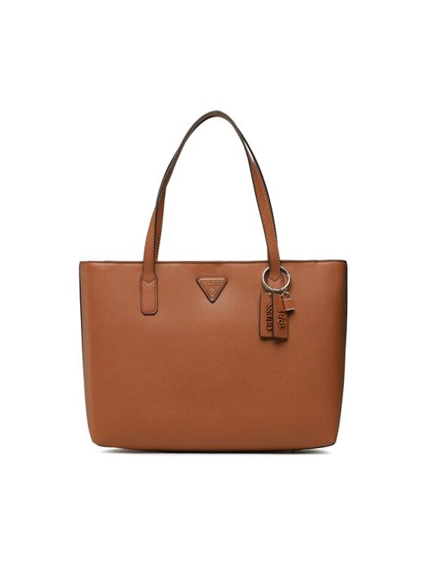 Guess Guess Дамска чанта Eco Elements (EVG) HWEVG8 76723 Кафяв