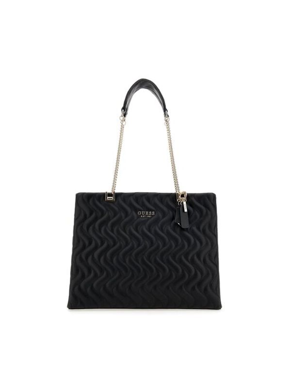 Guess Guess Дамска чанта Eco Mai (EQG) HWEQG8 96923 Черен