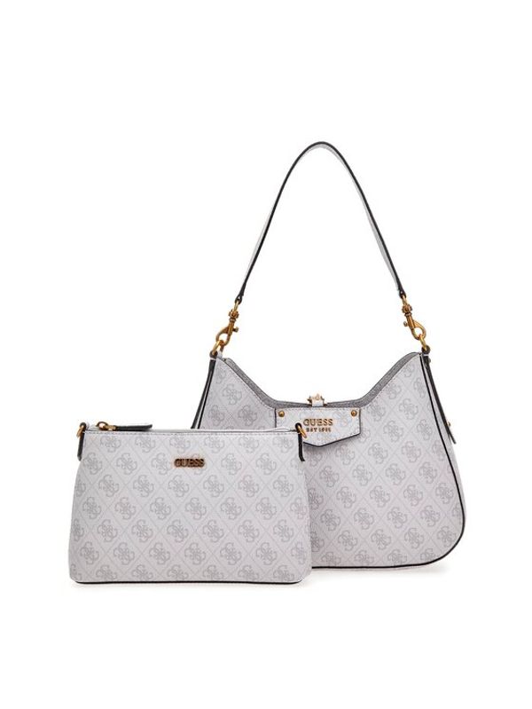 Guess Guess Дамска чанта Ecs Brenton (ESB) HWESB8 39002 Екрю