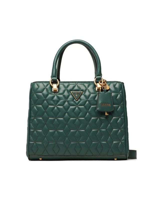 Guess Guess Дамска чанта Elenia (QB) HWQB86 77060 Зелен