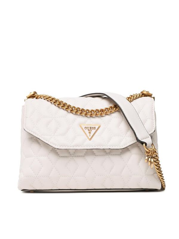 Guess Guess Дамска чанта Elenia (QB) HWQB86 77210 Бежов