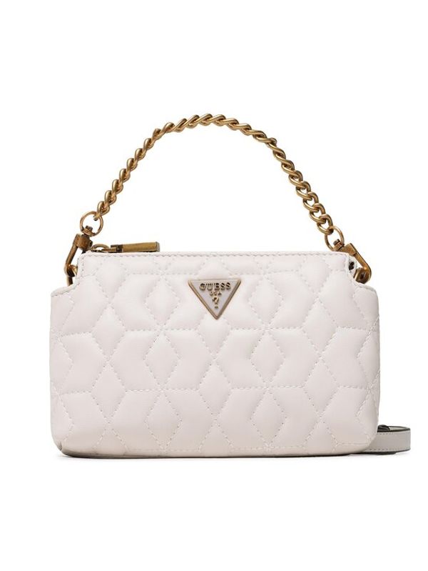 Guess Guess Дамска чанта Elenia (Qb) Mini Bags HWQB86 77720 Бежов