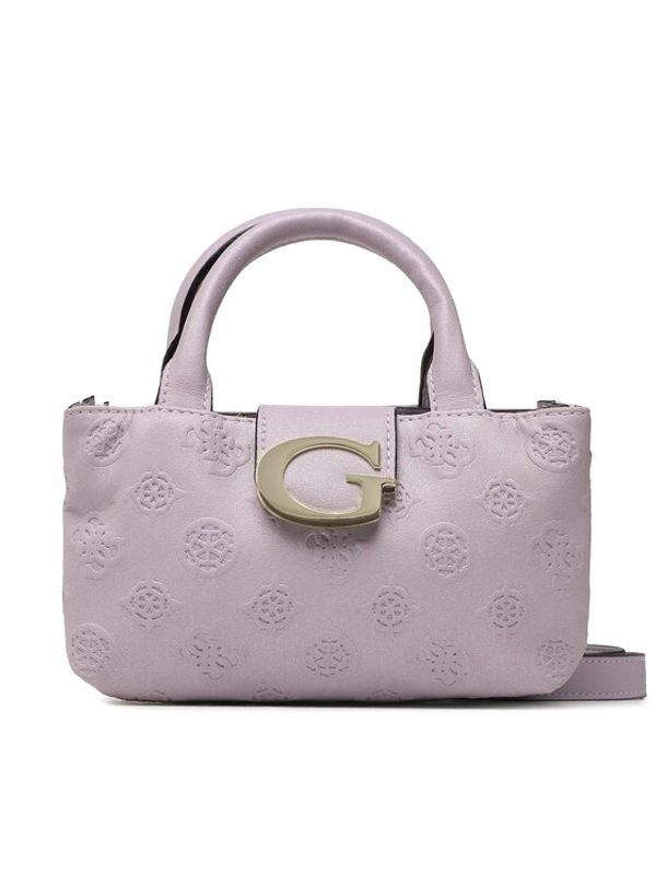 Guess Guess Дамска чанта Embossed J3RZ03 WFET0 Виолетов