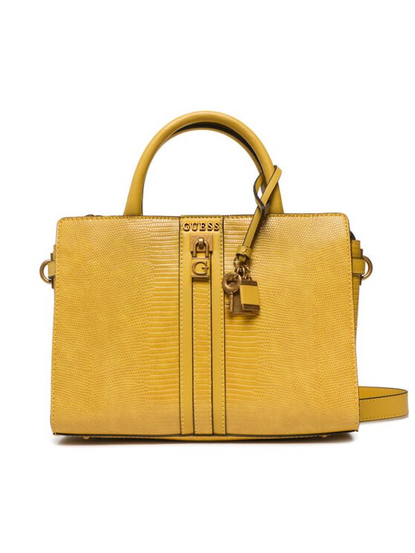 Guess Guess Дамска чанта Ginevra (KB) HWKB87 34060 Жълт