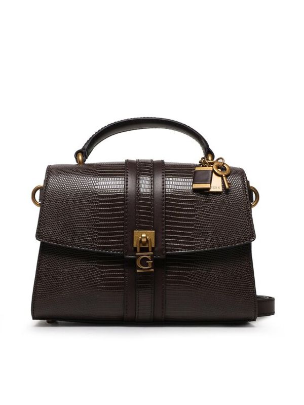 Guess Guess Дамска чанта Ginevra (KB) HWKB87 34200 Кафяв