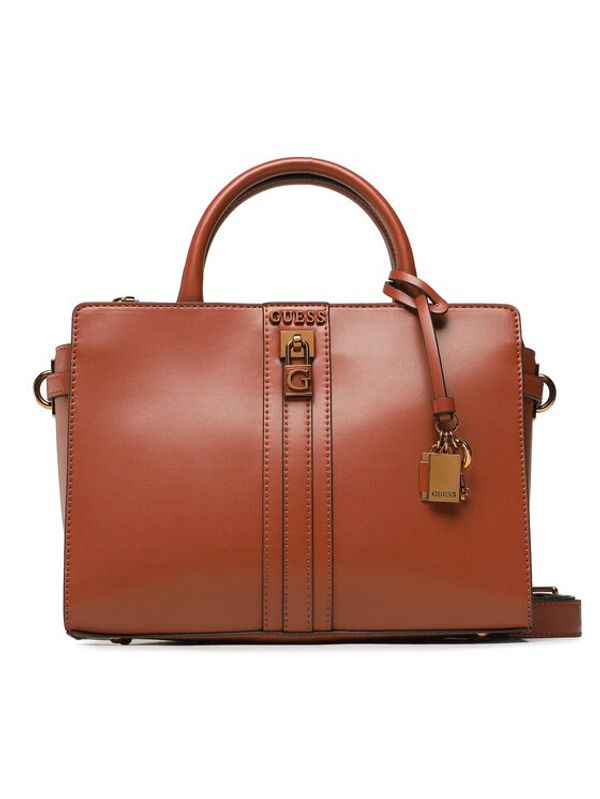 Guess Guess Дамска чанта Ginevra (VZ) HWVZ87 34060 Кафяв