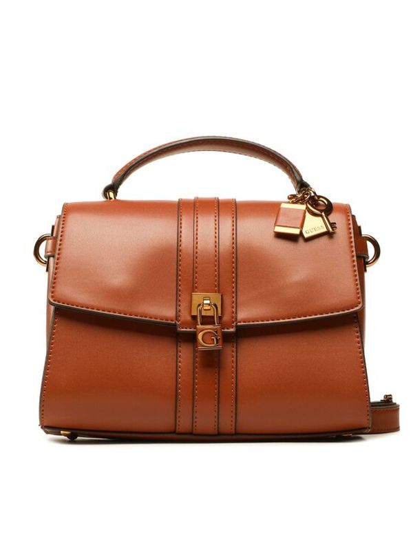 Guess Guess Дамска чанта Ginevra (Vz) HWVZ87 34200 Кафяв