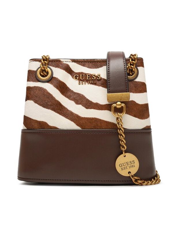 Guess Guess Дамска чанта Iseline (ZB) HWZB89 60010 Кафяв