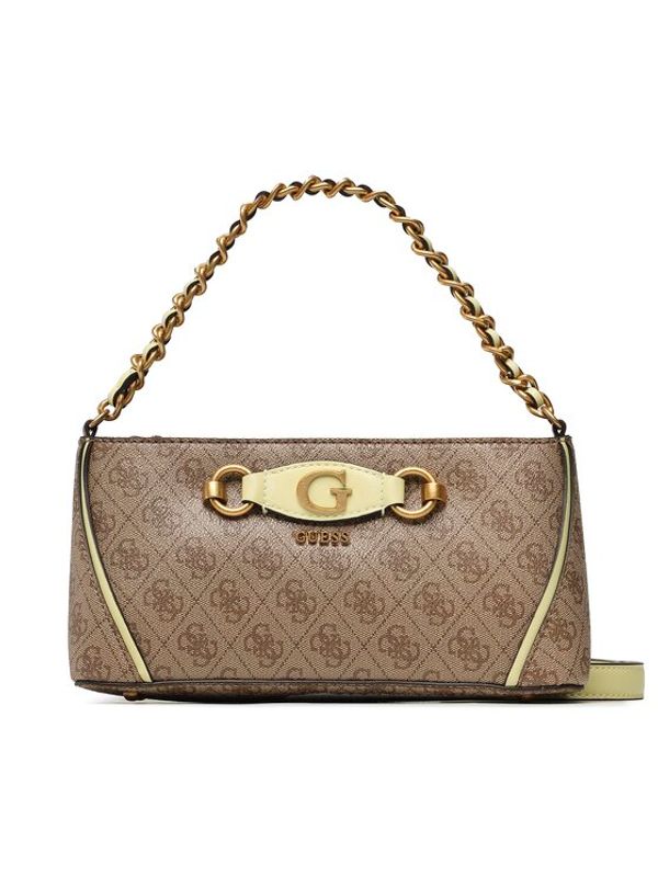 Guess Guess Дамска чанта Izzy (SB) HWSB86 54120 Кафяв