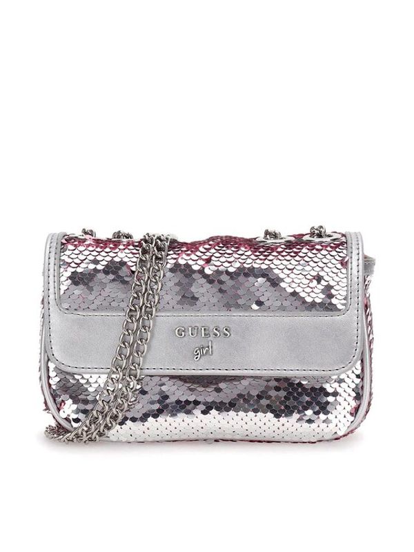 Guess Guess Дамска чанта J3BZ24 WFTQ0 Сребрист