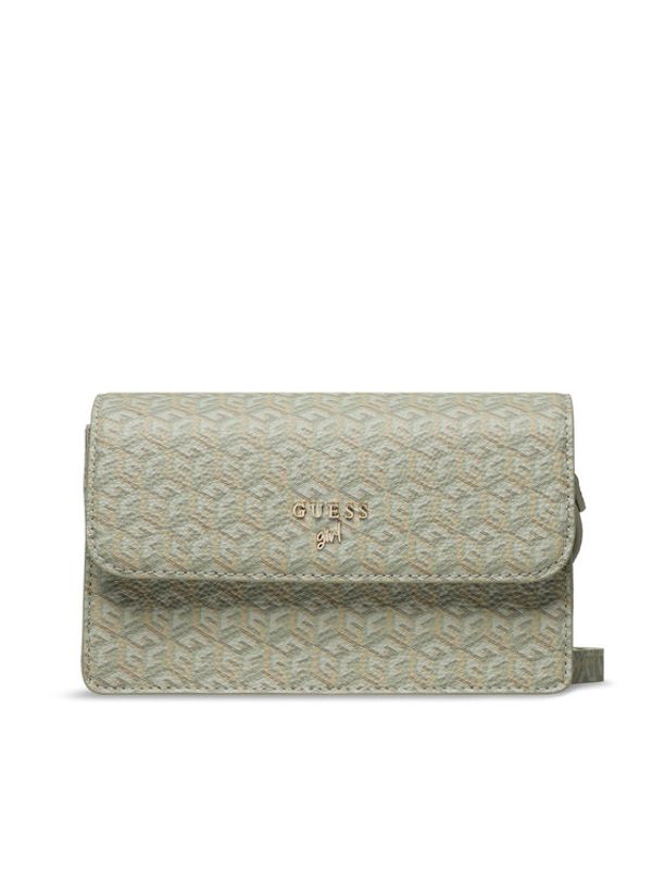 Guess Guess Дамска чанта J3YZ12 WFN30 Зелен