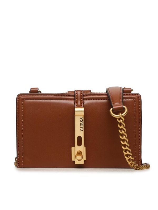 Guess Guess Дамска чанта James HWVA87 73730 Кафяв