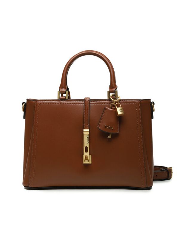 Guess Guess Дамска чанта James (VA) HWVA87 73060 Кафяв