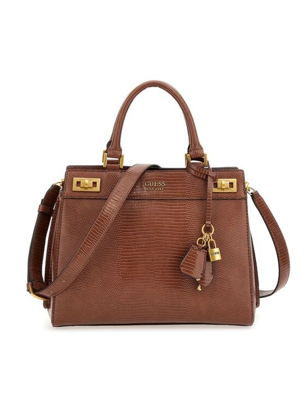 Guess Guess Дамска чанта Katey (KA) HWKA78 70260 Кафяв