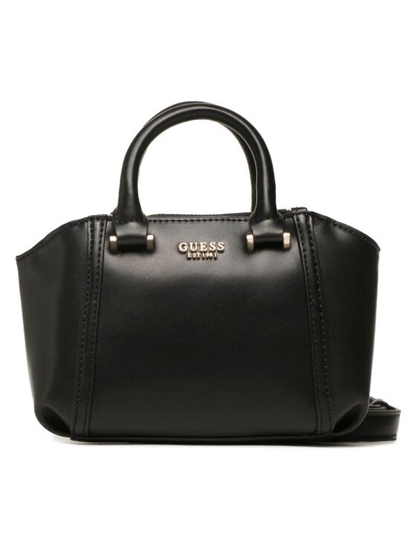 Guess Guess Дамска чанта Leie (VG) Mini Bags HWVG87 52760 Черен