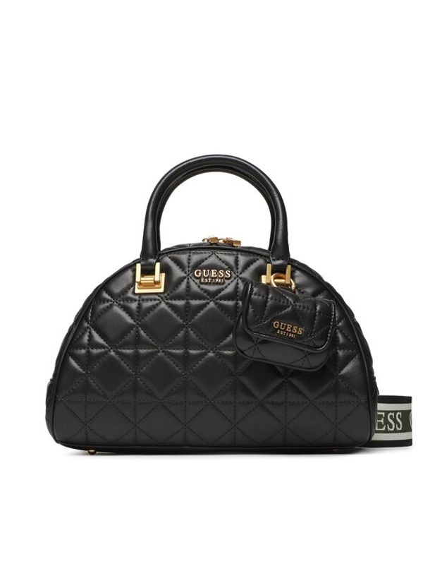 Guess Guess Дамска чанта Mildred (QA) HWQA89 62060 Черен