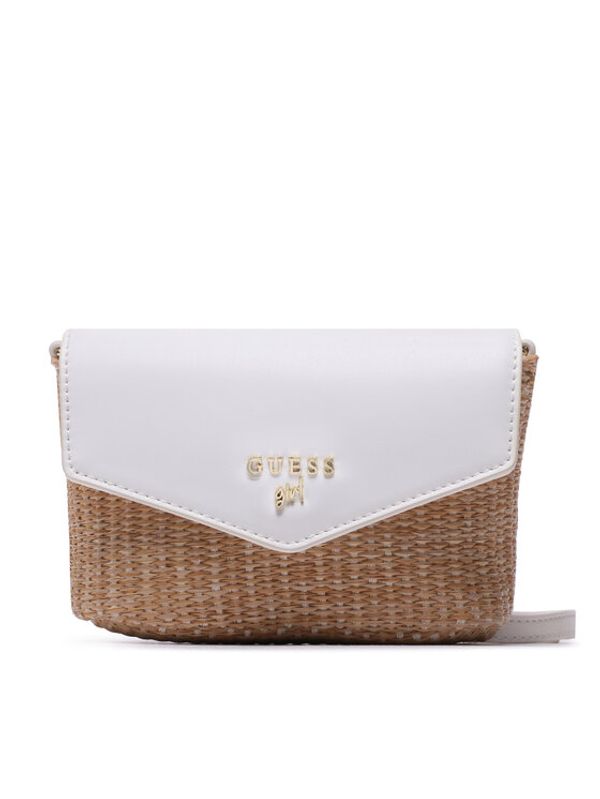 Guess Guess Дамска чанта Mini Shoulder Tote B J3GZ18 WFHH0 Бял