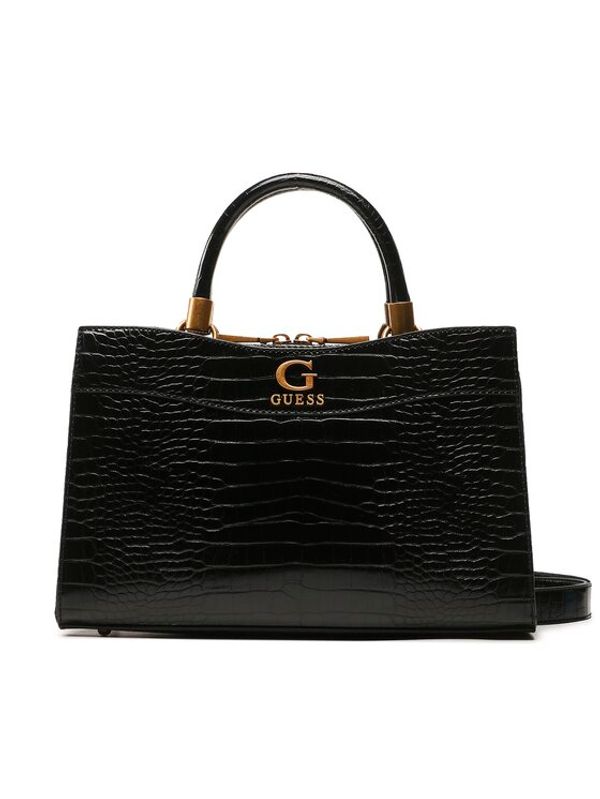 Guess Guess Дамска чанта Nell Croc (CB) HWCB87 36060 Черен