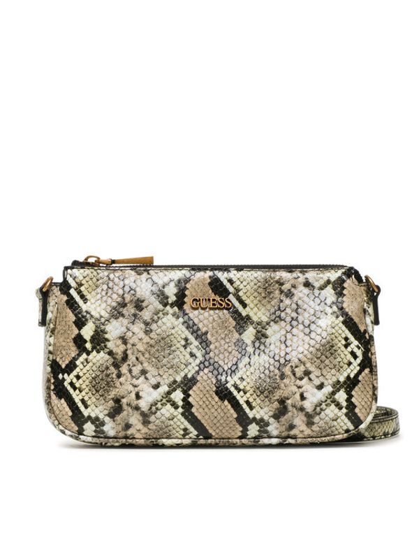 Guess Guess Дамска чанта Nell (KB) Mini Bag HWKB86 78700 Бежов