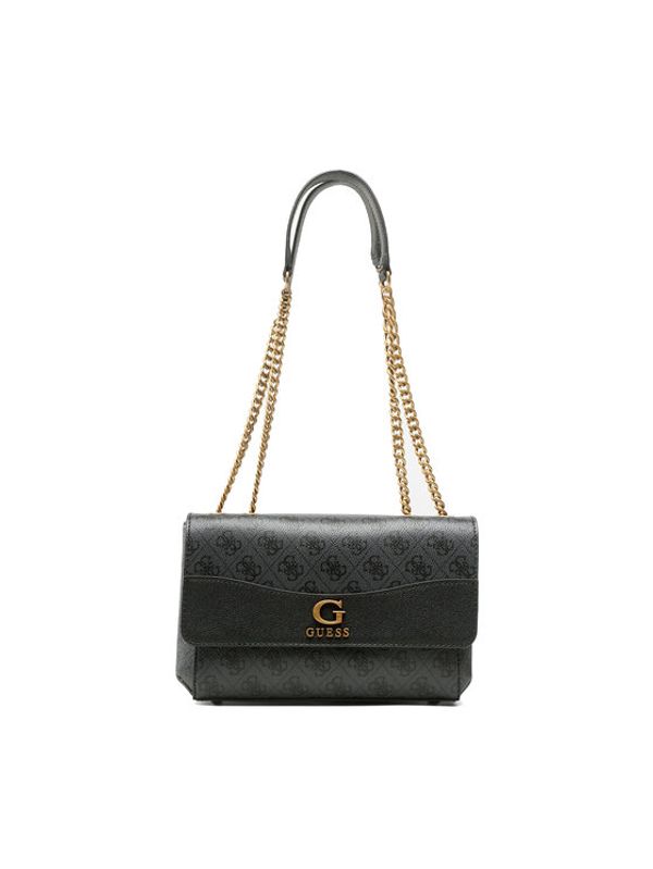 Guess Guess Дамска чанта Nell Logo (SB) HWSB87 35210 Сив